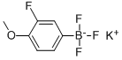 Potassium (3-fluoro-4-methoxyphenyl)trifluoroborate Structure,850623-62-0Structure