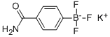 Potassium (4-aminocarbonylphenyl)trifluoroborate Structure,850623-63-1Structure