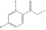 2,4-二氟苯丙酮結(jié)構(gòu)式_85068-30-0結(jié)構(gòu)式