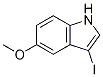 3-Iodo-5-methoxy-1h-indole Structure,85092-86-0Structure