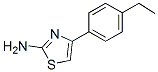 4-(4-乙基苯基)-噻唑-2-胺結(jié)構(gòu)式_85112-35-2結(jié)構(gòu)式