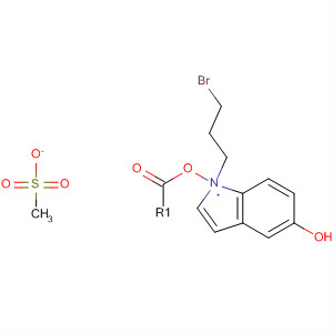 3-(5-Methanesulfonyloxyindol-1-yl)propyl bromide Structure,851124-36-2Structure