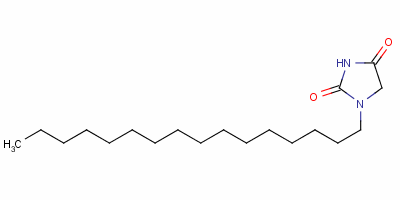 1-N-hexadecyl hydantoin Structure,85117-82-4Structure