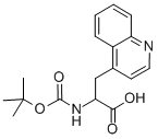 N-boc-2-amino-3-quinolin-4-yl-propionic acid Structure,851307-45-4Structure