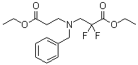 Ethyl 3-(benzyl(3-ethoxy-3-oxopropyl)amino)-2,2-difluoropropanoate Structure,851314-55-1Structure