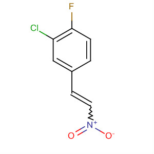 2-Chloro-1-fluoro-4-(2-nitrovinyl)benzene Structure,851377-15-6Structure