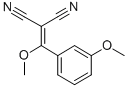 Methoxy(3-methoxyphenyl)methylene]propanedinitrile Structure,851382-72-4Structure