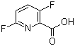 3,6-Difluoropyridine-2-carboxylic acid Structure,851386-45-3Structure