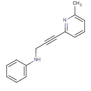 N-[3-(6-methylpyridin-2-yl)prop-2-yn-1-yl]aniline Structure,851855-73-7Structure