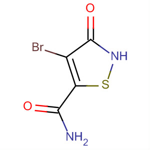 4-Bromo-2,3-dihydro-3-oxo-5-isothiazolecarboxamide Structure,85195-08-0Structure