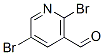 3-Pyridinecarboxaldehyde, 2,5-dibromo- Structure,852181-11-4Structure