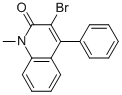 3-Bromo-1-methyl-4-phenyl-1h-2-quinolinone Structure,852203-12-4Structure