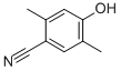 2,5-Dimethyl-4-hydroxybenzonitrile Structure,85223-94-5Structure