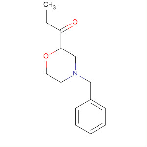 1-(4-Benzylmorpholin-2-yl)propan-1-one Structure,852237-35-5Structure