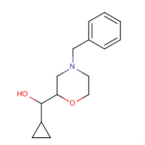 (4-Benzylmorpholin-2-yl)(cyclopropyl)methanol Structure,852237-46-8Structure