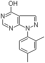 4-Hydroxy-1-(2,4-dimethylphenyl)pyrazolo[3,4-d]pyrimidine Structure,852313-95-2Structure