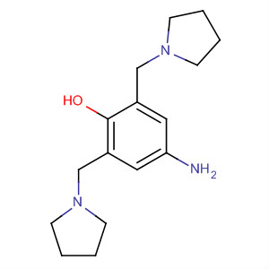 4-Amino-2,6-bis(pyrrolidin-1-ylmethyl)phenol Structure,85236-51-7Structure