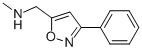 N-methyl(3-phenylisoxazol-5-yl)methanamine Structure,852431-00-6Structure