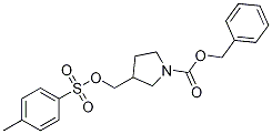 3-(Toluene-4-sulfonyloxymethyl)-pyrrolidine-1-carboxylic acid benzyl ester Structure,852655-86-8Structure