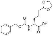 (S)-2-(芐氧基羰基氨基)-5-(1,3-二氧雜烷-2-基)戊酸結(jié)構(gòu)式_852822-01-6結(jié)構(gòu)式