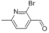 2-Bromo-6-methylpyridine-3-carboxaldehyde Structure,853179-74-5Structure