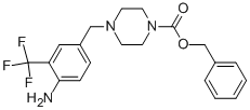 4-(4-Cbz-piperazin-1-yl-methyl)-2-trifluoromethylaniline Structure,853297-17-3Structure