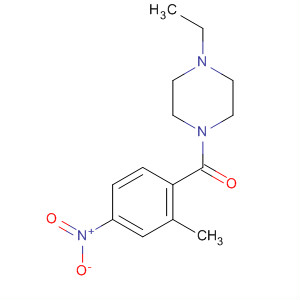 (4-Nitro-2-methyl-phenyl)-(4-ethylpiperazin-1-yl)methanone Structure,853297-53-7Structure