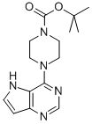 Tert-butyl 4-(5h-pyrrolo[3,2-d]pyrimidin-4-yl)piperazine-1-carboxylate Structure,853679-45-5Structure