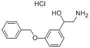 2-Amino-1-(3-benzyloxyphenyl)ethanol hydrochloride Structure,854168-13-1Structure