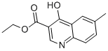 4-Hydroxy-6-methyl-quinoline-3-carboxylic acid ethyl ester Structure,85418-82-2Structure