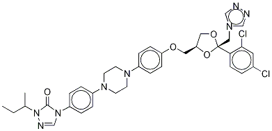 (1,2,4-Triazol-4-yl) itraconazole Structure,854372-77-3Structure