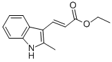 3-(2-Methyl-1h-indol-3-yl)-acrylic acid ethyl ester Structure,854694-25-0Structure