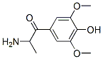 1-Propanone,2-amino-1-(4-hydroxy-3,5-dimethoxyphenyl)- Structure,854813-81-3Structure