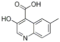 3-Hydroxy-6-methylquinoline-4-carboxylicacid Structure,854860-35-8Structure