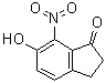 6-Hydroxy-7-nitro-1-indanone Structure,85515-22-6Structure