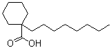 1-Octylcyclohexanecarboxylic acid Structure,855354-49-3Structure