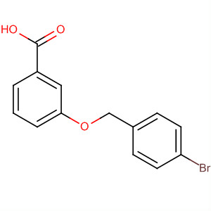 3-(4-Bromophenoxymethyl)benzoic acid Structure,855749-65-4Structure