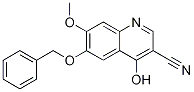 4-Hydroxy-7-methoxy-6-(phenylmethoxy)-3-quinolinecarbonitrile Structure,855792-24-4Structure