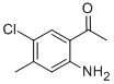 1-(2-氨基-5-氯-4-甲基苯基)-乙酮結(jié)構(gòu)式_855936-17-3結(jié)構(gòu)式