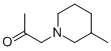 1-(3-Methylpiperidin-1-yl)acetone Structure,856286-98-1Structure