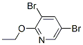 3,5-Dibromo-2-ethoxypyridine Structure,856852-69-2Structure