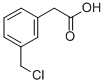 (3-Chloromethyl-phenyl)-acetic acid Structure,857165-45-8Structure