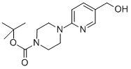 Tert-butyl 4-[5-(hydroxymethyl)pyrid-2-yl]piperazine-1-carboxylate Structure,857284-20-9Structure