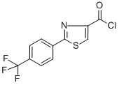 2-[4-(Trifluoromethyl)phenyl]-1,3-thiazole-4-carbonyl chloride Structure,857284-28-7Structure