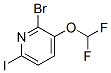 2-Bromo-3-difluoromethoxy-6-iodopyridine Structure,857295-23-9Structure