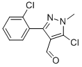 5-Chloro-3-(2-chlorophenyl)-1-methyl-1h-pyrazole-4-carboxaldehyde Structure,857640-24-5Structure