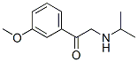 2-Isopropylamino-1-(3-methoxy-phenyl)-ethanone Structure,857724-35-7Structure