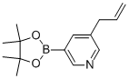 3-(2-Propen-1-yl)-5-(4,4,5,5-tetramethyl-1,3,2-dioxaborolan-2-yl)-pyridine Structure,857934-96-4Structure