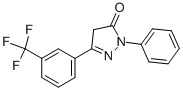 2,4-Dihydro-2-phenyl-5-[3-(trifluoromethyl)phenyl ]-3h-pyrazol-3-one Structure,857992-15-5Structure