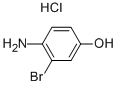 4-Amino-3-bromo-phenol hydrochloride Structure,858014-01-4Structure